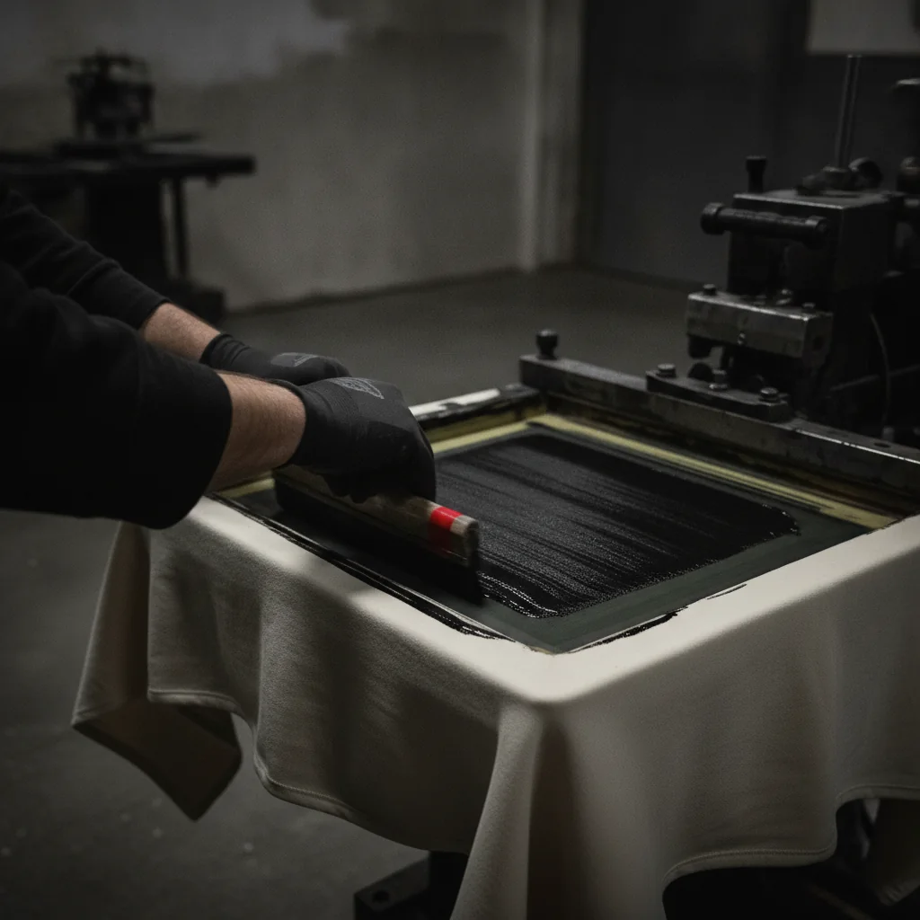 Embroidery vs Screen Printing: Pros and Cons | custom screen printing on heavyweight apparel — Minku Apparel Embroidery vs Screen Printing: Pros and Cons | custom screen printing on heavyweight apparel — Minku Apparel