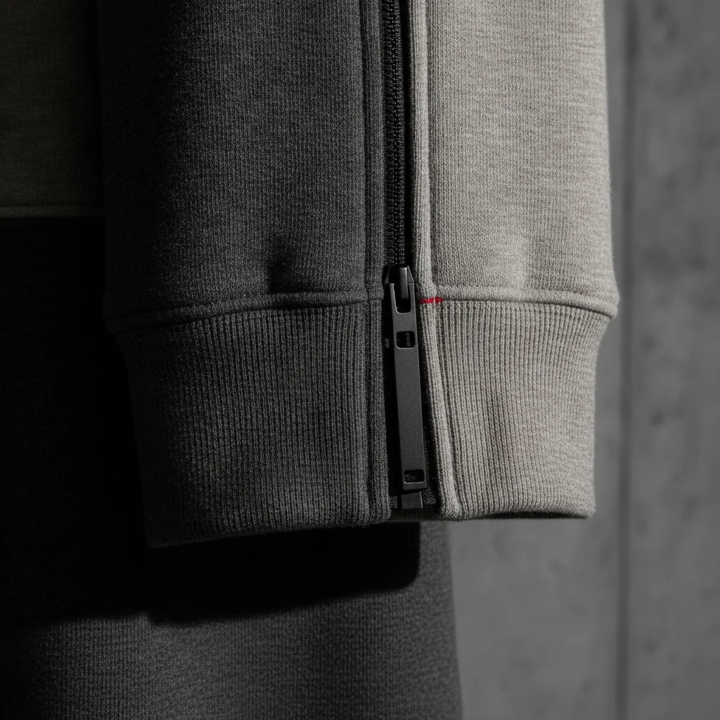 Custom Tracksuit Manufacturer in Berlin – Tracksuits for Your Brand | Minku Apparel | custom tracksuit — fabric and stitch close-up — Minku Apparel Custom Tracksuit Manufacturer in Berlin – Tracksuits for Your Brand | Minku Apparel | custom tracksuit — fabric and stitch close-up — Minku Apparel